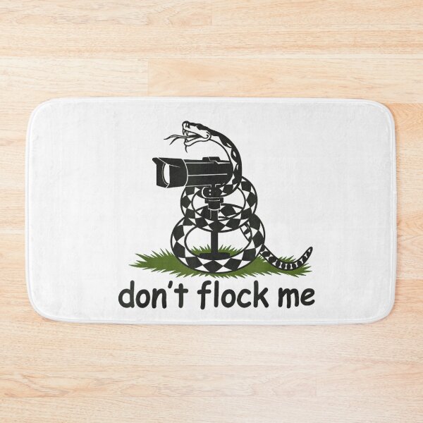 Item preview, Don't Flock Me Funny Security Camera Surveillance Snake Gadsden Parody Design designed and sold by ShavonRistorin.