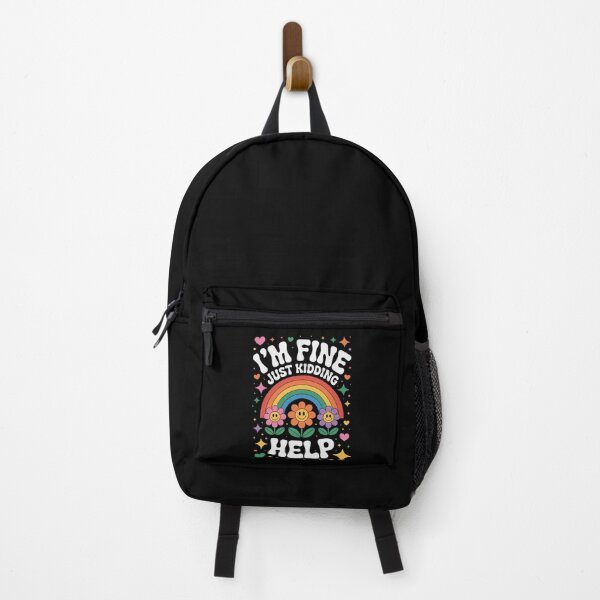 Item preview, I’M FINE JUST KIDDING HELP designed and sold by jkrphoto.