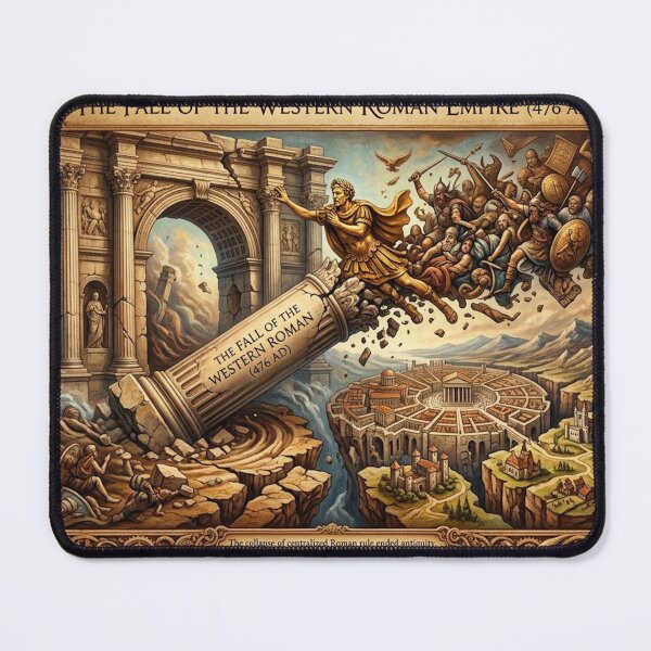 Item preview, THE FALL OF THE WESTERN ROMAN EMPIRE designed and sold by likbatonboot.