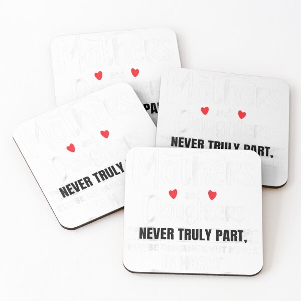 Item preview, 1Mother and Daughter Never Distance From Heart Mother's day designed and sold by Moonifillst.