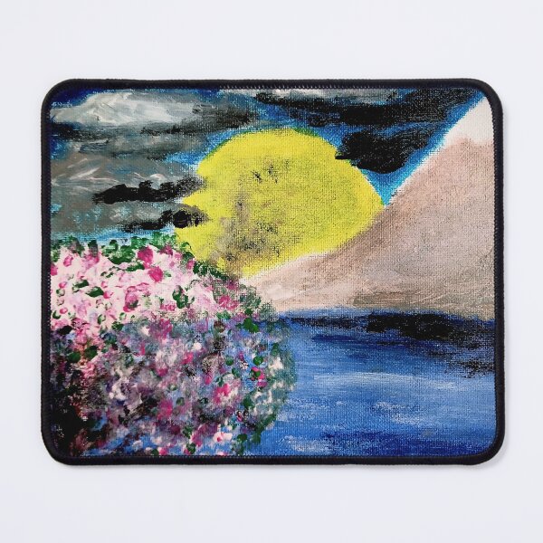 Item preview, Mount Fuji with Moon Glow designed and sold by Aquamarineelle.