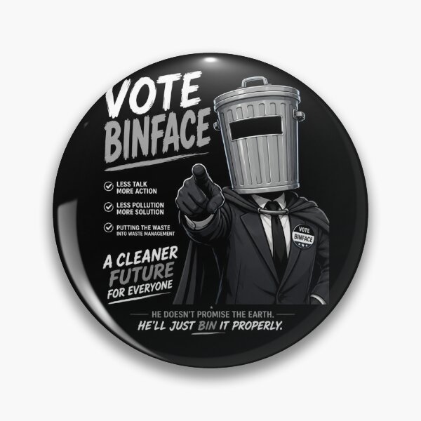 Item preview, Vote Binface  designed and sold by TheEndDesign.
