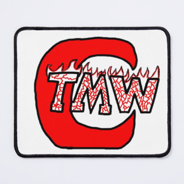 Item preview, TMW Flaming Letter Typography Graphic Design Burning Red Alpha Logo Style designed and sold by ShavonRistorin.