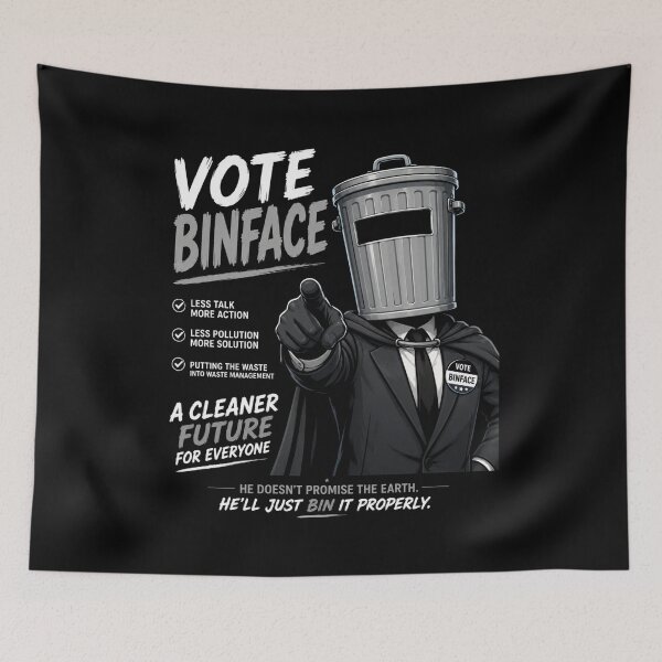 Item preview, Vote Binface  designed and sold by TheEndDesign.