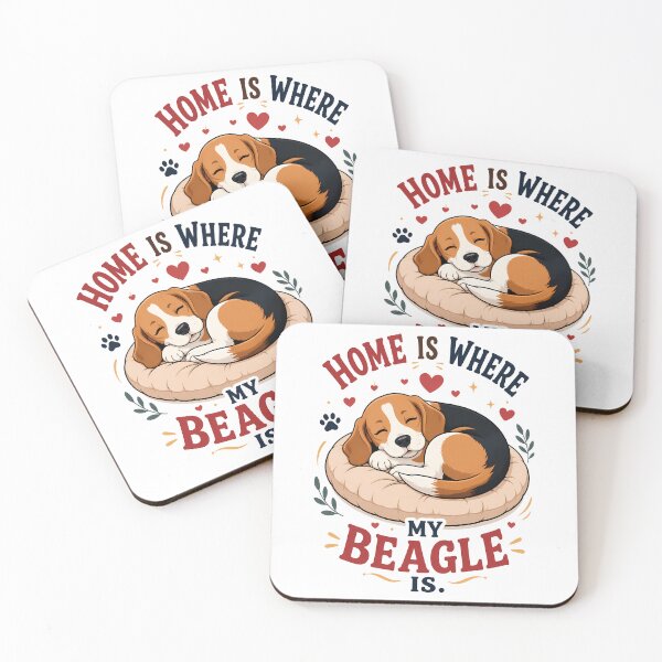 Item preview, Home Is Where My Beagle Is Dog Lover Design designed and sold by Tong4130.