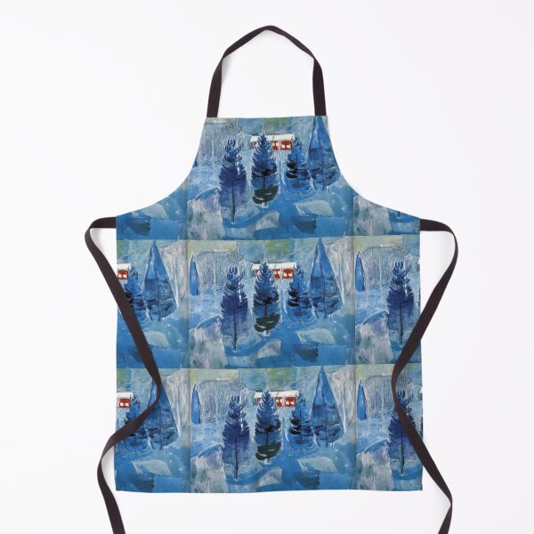 Item preview, Red House and Spruces Edvard Munch Art designed and sold by ArtUnova.