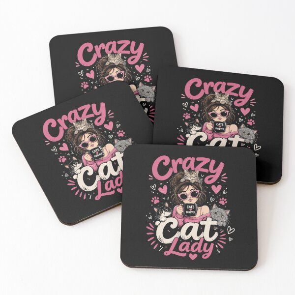 Item preview, Crazy Cat Lady designed and sold by MusesWhispers.