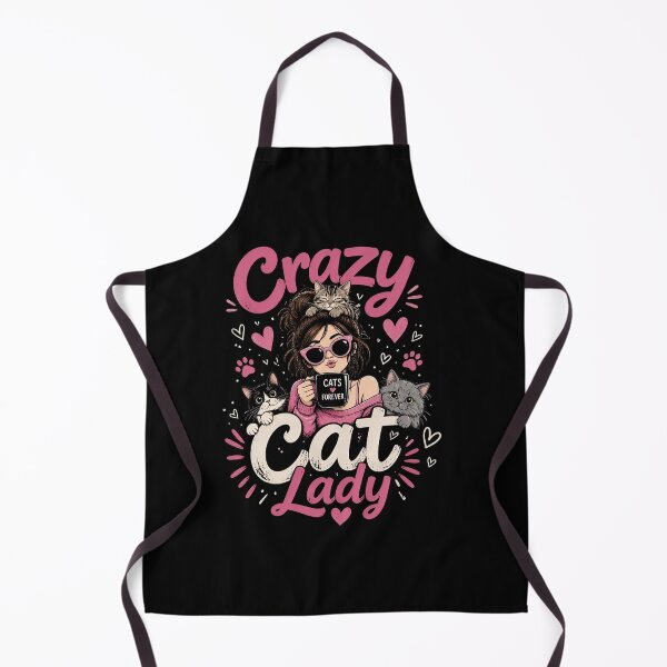 Item preview, Crazy Cat Lady designed and sold by MusesWhispers.