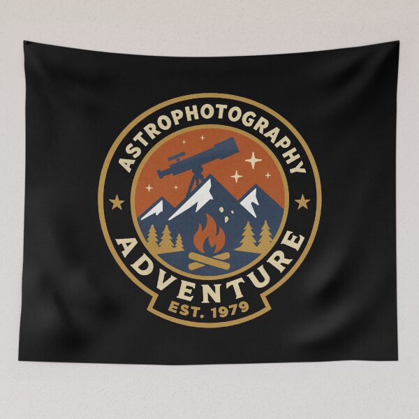 Item preview, Astrophotography Adventure – Campfire Under the Stars designed and sold by CARPIO Creations.