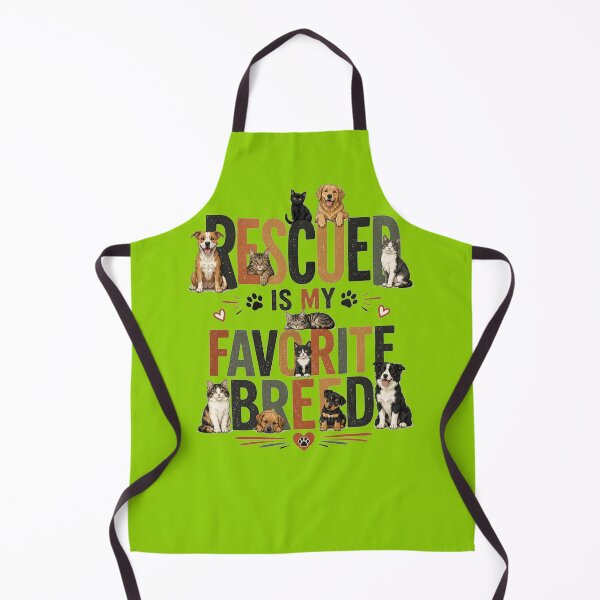 Item preview, Rescued Is My Favorite Breed Cute Dogs And Cats Rescue Lover Design designed and sold by Evelashop.