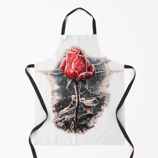Item preview, Frosted rose with delicate spider silk designed and sold by SouthViper.