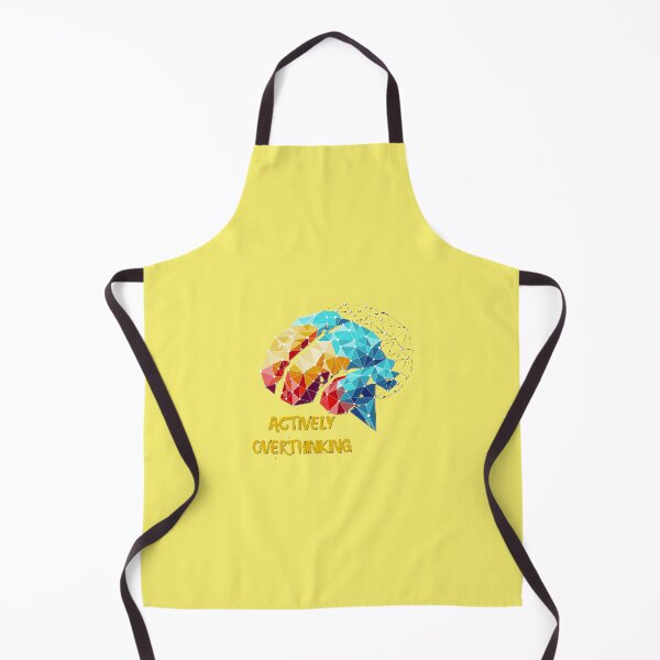 Item preview, Actively Overthinking Colorful Geometric Low Poly Brain designed and sold by Odunsy.