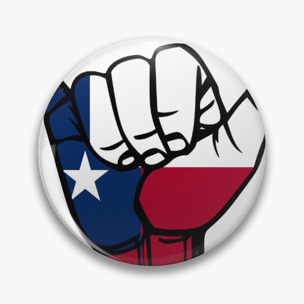 Item preview, Texas Flag Shaka Surfer Hand Sign State Pride Sticker designed and sold by uswnt-graphics.