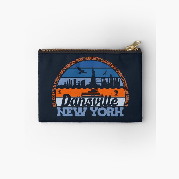 Item preview, Dansville New York Sunset Retro Vintage Local Pride Logo designed and sold by CRHPOD20.