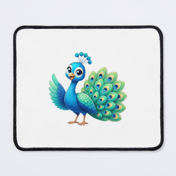 Item preview, Waving Peacock designed and sold by The Terrace Touch.