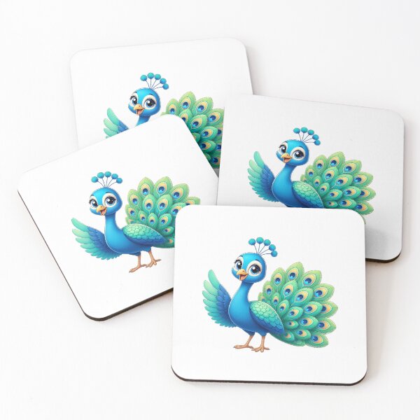 Item preview, Waving Peacock designed and sold by The Terrace Touch.