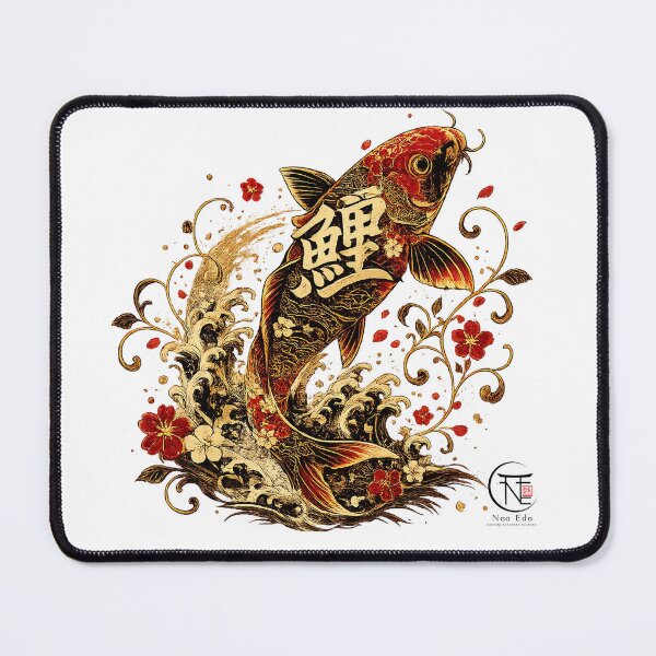 Item preview, Koi Kanji | Neo Edo designed and sold by Neo Edo Studio.