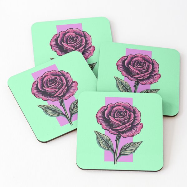 Item preview, Vintage Line Art Rose Illustration - Bold Botanical Design designed and sold by CinthyaNovae.