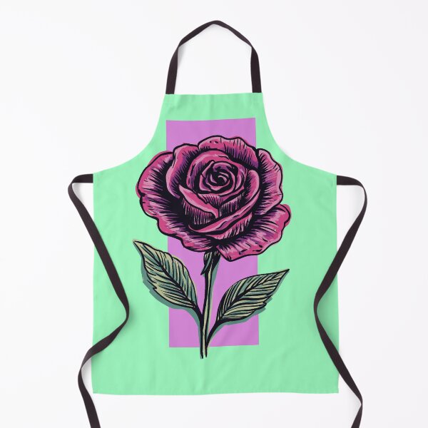 Item preview, Vintage Line Art Rose Illustration - Bold Botanical Design designed and sold by CinthyaNovae.