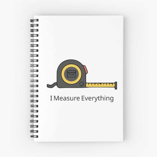 Item preview, I Measure Everything Funny Measuring Tape Typography Design for DIY, Carpenters and Makers designed and sold by onubi.