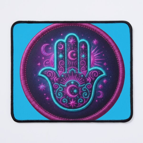 Item preview, Mystical Celestial Hamsa Hand Patch Art designed and sold by Azurart2.