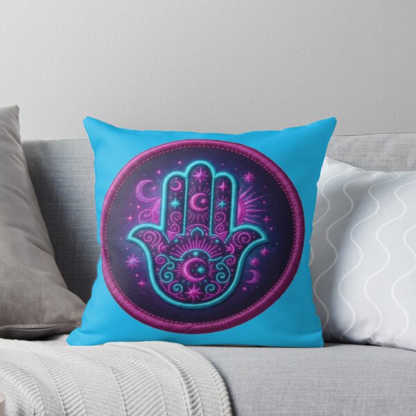 Item preview, Mystical Celestial Hamsa Hand Patch Art designed and sold by Azurart2.