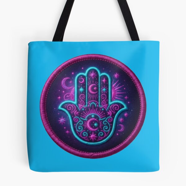 Item preview, Mystical Celestial Hamsa Hand Patch Art designed and sold by Azurart2.