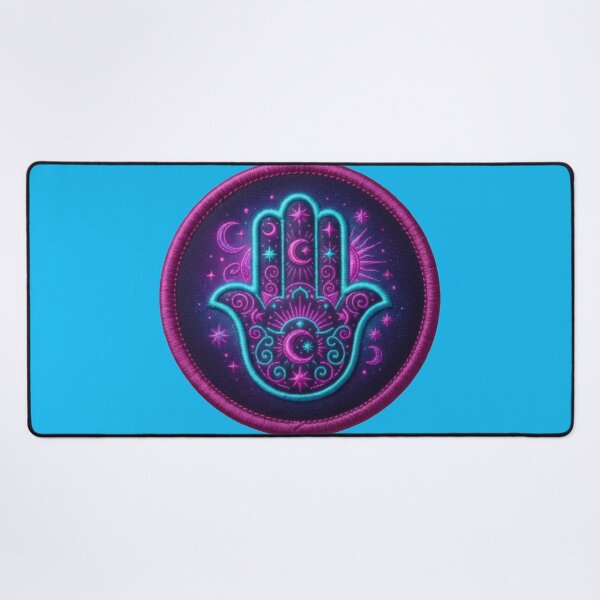 Item preview, Mystical Celestial Hamsa Hand Patch Art designed and sold by Azurart2.