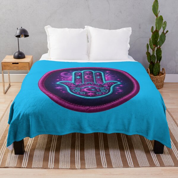 Item preview, Mystical Celestial Hamsa Hand Patch Art designed and sold by Azurart2.
