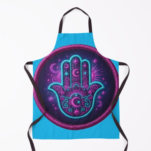 Item preview, Mystical Celestial Hamsa Hand Patch Art designed and sold by Azurart2.