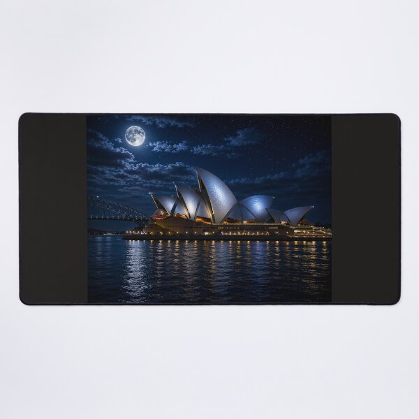 Item preview, Moonlit Wonders Collection: Sydney Opera House ~ Sydney, Australia designed and sold by globetrottergfx.