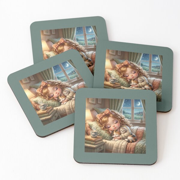 Item preview, ​Magical Nighttime Serenity with Friends. designed and sold by JoyNest = "The nest of joy".