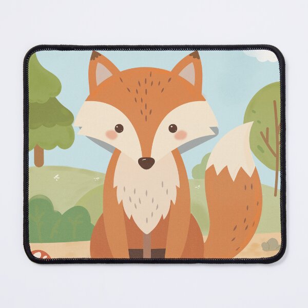 Item preview, Cute Woodland Fox Nursery Wall Art | Adorable Forest Animal Illustration designed and sold by merona-design.