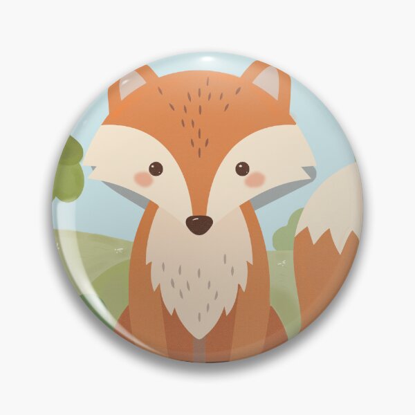 Item preview, Cute Woodland Fox Nursery Wall Art | Adorable Forest Animal Illustration designed and sold by merona-design.