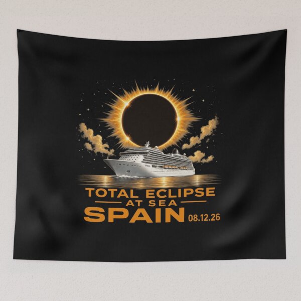 Item preview, Total Eclipse At Sea Spain August 2026 Luxury Cruise Ship Event designed and sold by TrevorCantela.