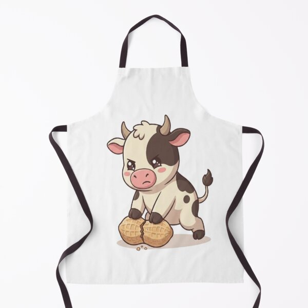 Item preview, Cute Cow Cracking Giant Peanut designed and sold by Ella_Sketch.