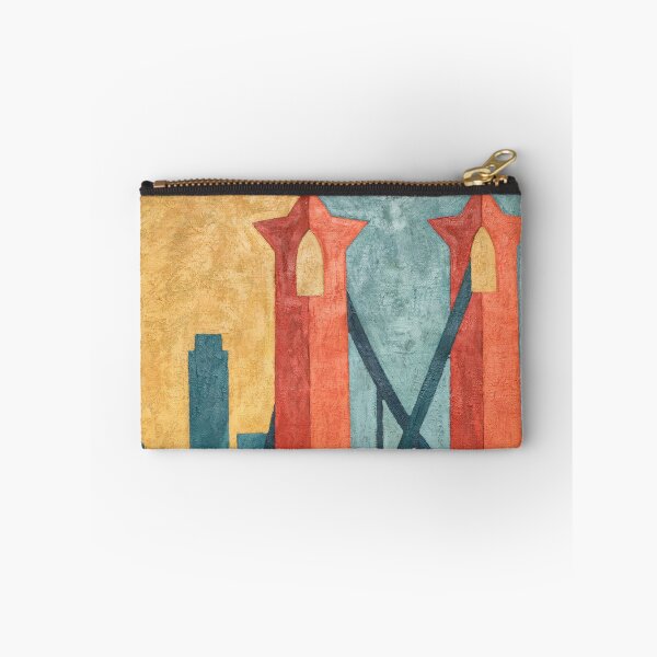 Item preview, Abstract Brooklyn Bridge Poster – Modern New York City Fine Art Wall Decor designed and sold by paulo silveira.