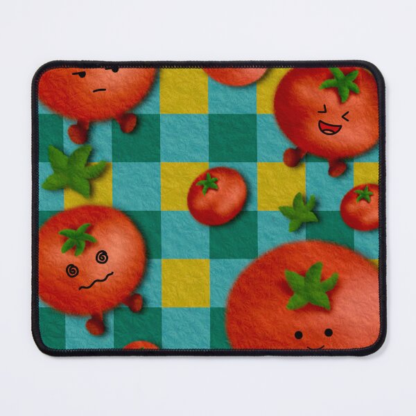 Item preview, Cute Kawaii Tomato Friends Pattern designed and sold by Sucha art.