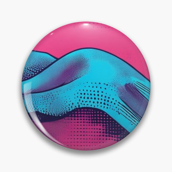 Item preview, Neon Blue Wave Pattern designed and sold by Aditya Andri Purnama.