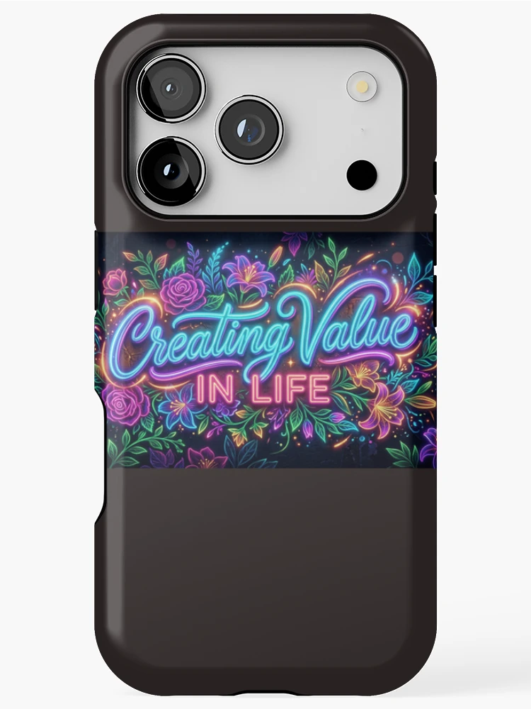 Thumbnail 1 of 4, iPhone Case, Creating Value In Life designed and sold by RSTrrendywear.