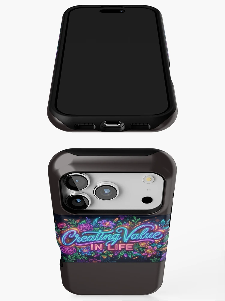 Thumbnail 3 of 4, iPhone Case, Creating Value In Life designed and sold by RSTrrendywear.