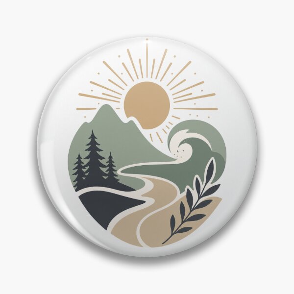 Item preview, The Path of the Serpent Wanderer Nature Logo designed and sold by Vertexlab.