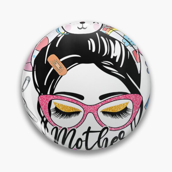 Item preview, Mother Baby Nurse Life Messy Bun Women Nurse Easter Day  designed and sold by Moonifillst.