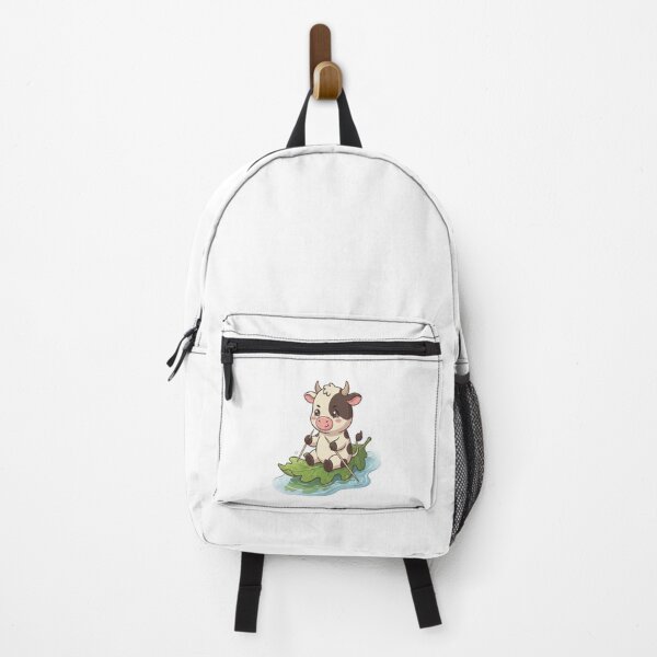 Item preview, Cute Cow Rafting On Leaf designed and sold by Ella_Sketch.