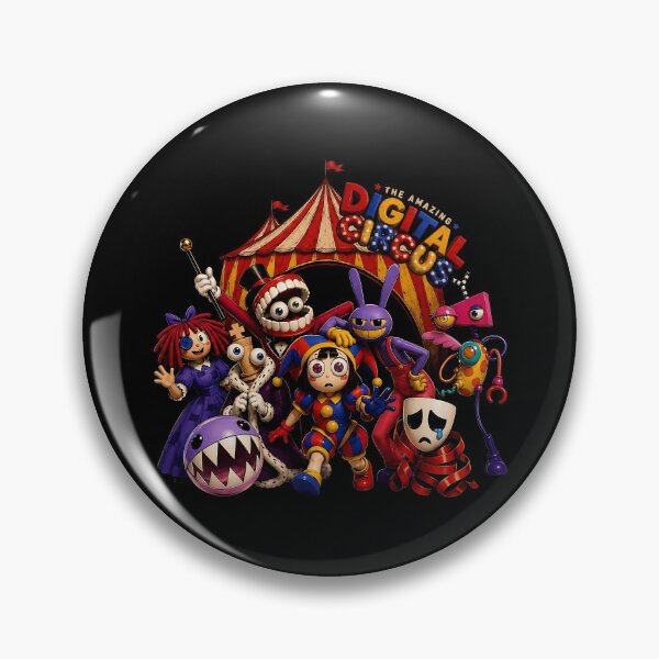 Item preview, The Amazing Digital Circus Main Cast Group Poster Graphic designed and sold by GusHickman.