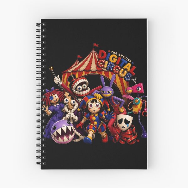 Item preview, The Amazing Digital Circus Main Cast Group Poster Graphic designed and sold by GusHickman.