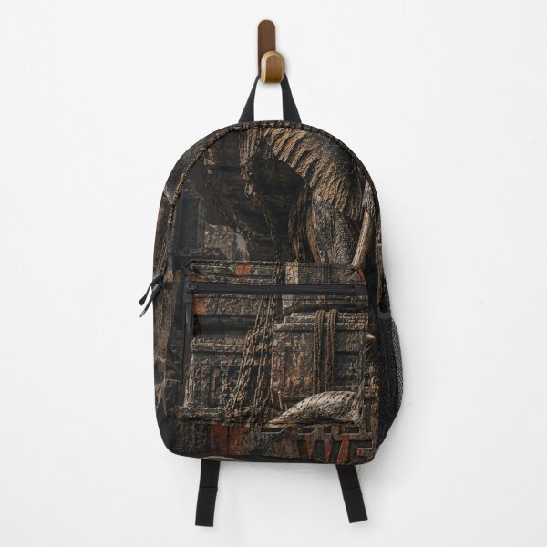 Item preview, Operator Built Under Weight Elephant Industrial Canvas Print designed and sold by SavannaStrikes.
