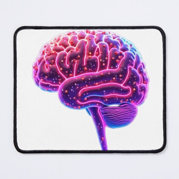 Item preview, Neurospicy & Proud Sticker – Rainbow Brain Neurodivergent Art | ADHD Autism Pride Gift designed and sold by Flownow.