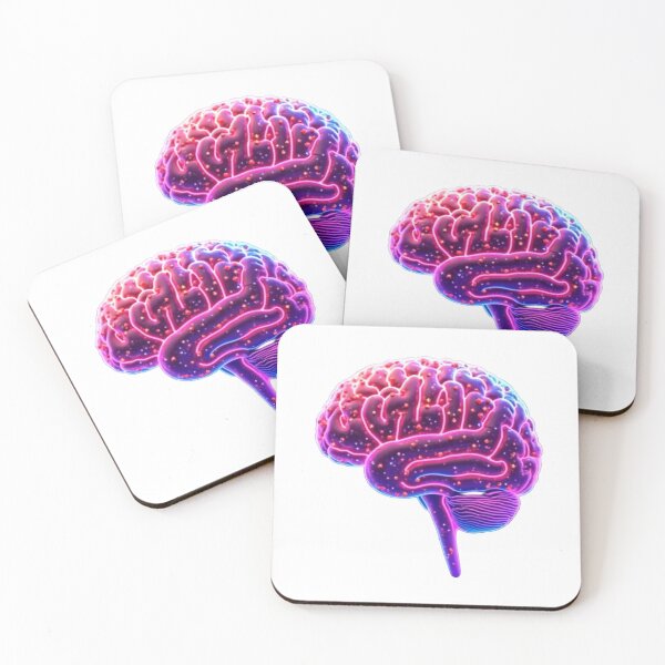 Item preview, Neurospicy & Proud Sticker – Rainbow Brain Neurodivergent Art | ADHD Autism Pride Gift designed and sold by Flownow.