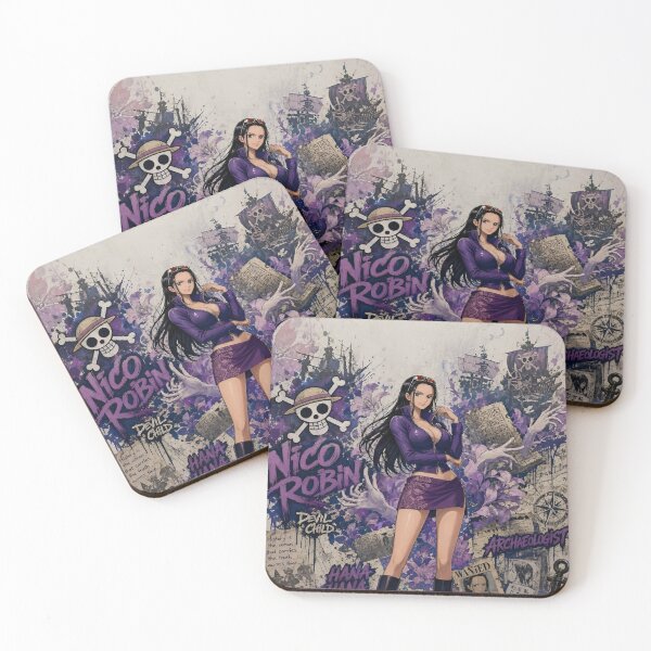 Item preview, Elegant Purple Anime Style Archaeologist | Fantasy Adventure Manga Inspired Wall Art designed and sold by Dyan4.